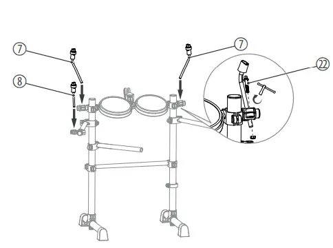 thomann HD-120 E-Drum Set FIG 9