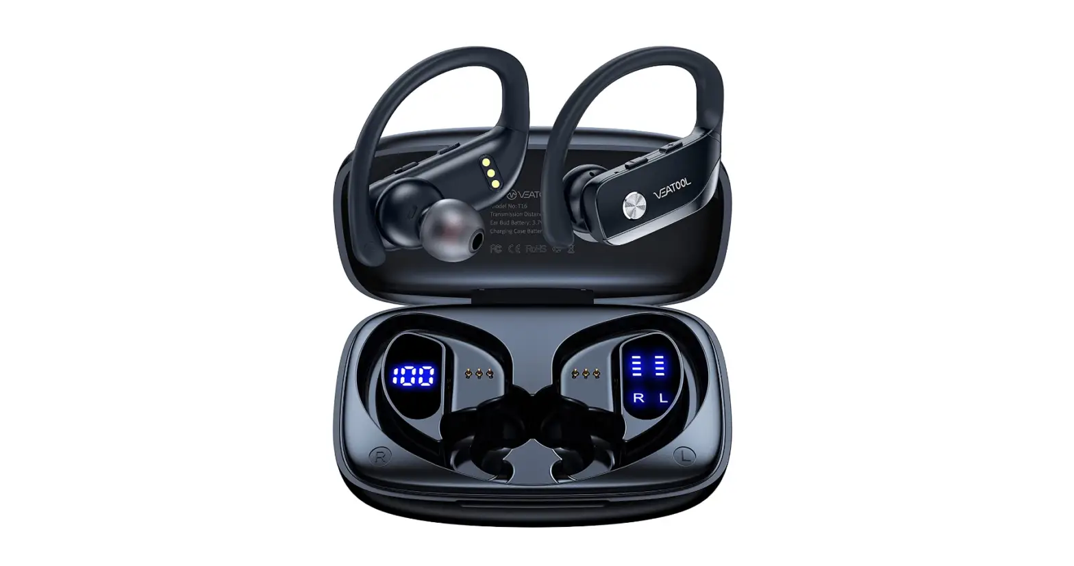 Wireless Earbuds Bluetooth Headphones 48hrs Play Back Sport Earphones-complete Features/user Manual Wireless Earbuds Bluetooth Headphones 48hrs Play Back Sport Earphones-complete Features/user Manual