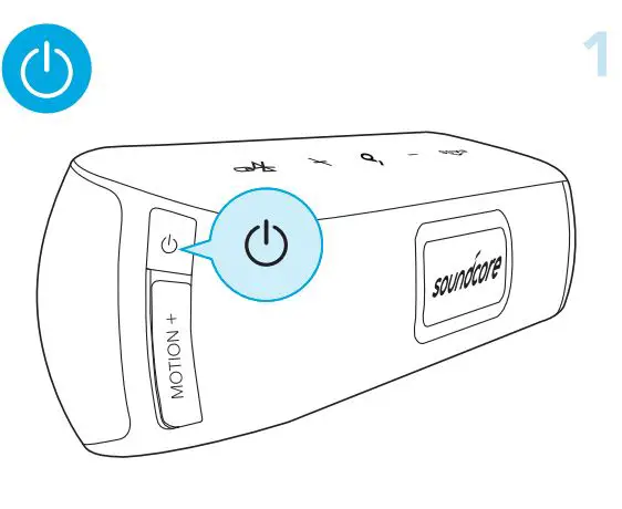 soundcore Motion + Bluetooth Speaker User Guide - Power