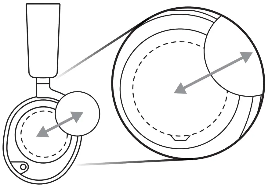 steelseries 61520 Arctis Nova Pro Wireless Multi System Gaming Headset- Speaker Plates