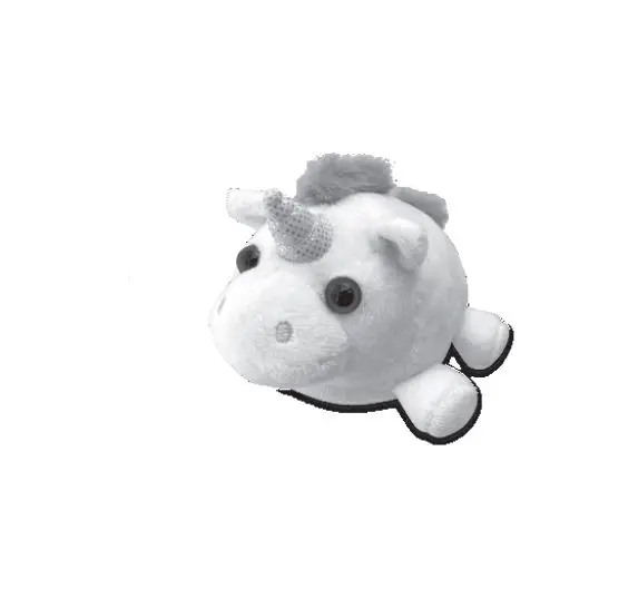 Zeeva Zt-0251 Ani Friends Remote Control Unicorn Instruction Manual