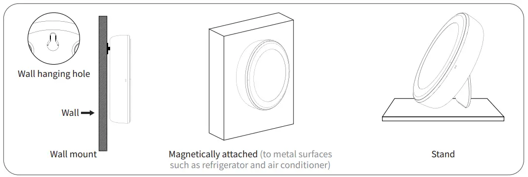 JUKU WTHD001 Wireless Indoor or Outdoor Humidity And Temperature Monitor - figure 4