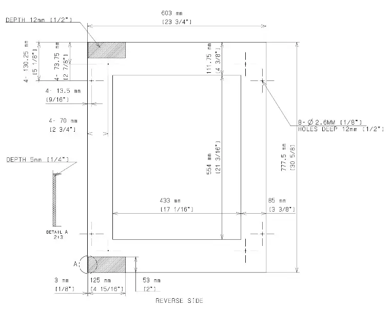 Thermador T24UR925RS 24 Inch Counter Depth Built In Undercounter Refrigerator - Addendum A