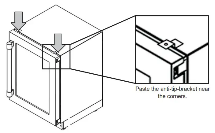 Thermador T24UR925RS 24 Inch Counter Depth Built In Undercounter Refrigerator - For under counter use 4