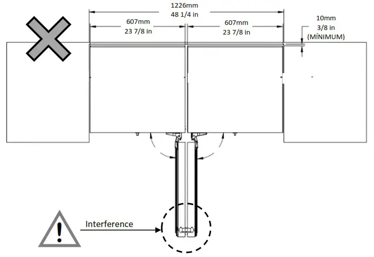 Thermador T24UR925RS 24 Inch Counter Depth Built In Undercounter Refrigerator - Installing Side by Side 3