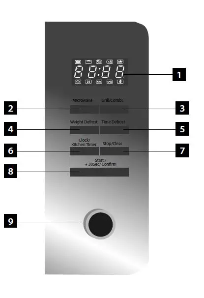 concept MTV3225 Built In Microwave Oven 2