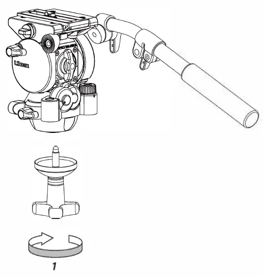 Libec-H15-Fluid-Head-For-video-camera-fig-2