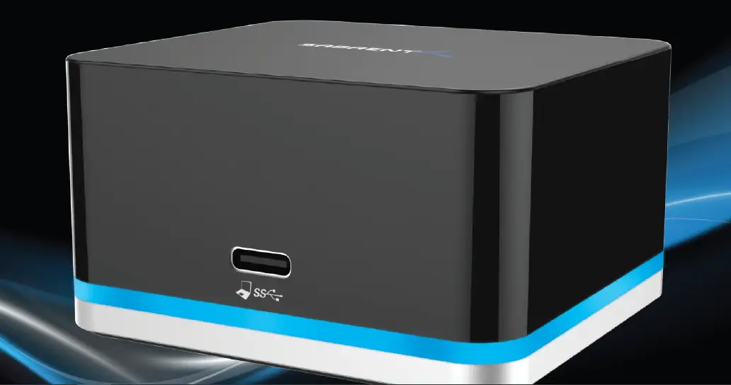 Sabrent Ds-cmnd5 Port Usb Type C Mini Continuum Docking Station User Manual