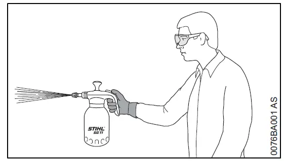 STIHL SG 11 Sprayer FIG 1