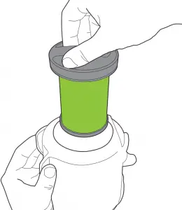 Cleaning the filter 1