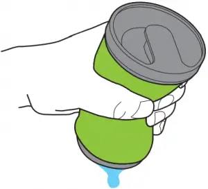 Cleaning the filter 2B