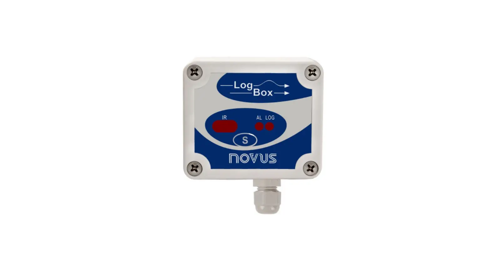 Novus Logbox-aa Electronic Data Logger Instruction Manual