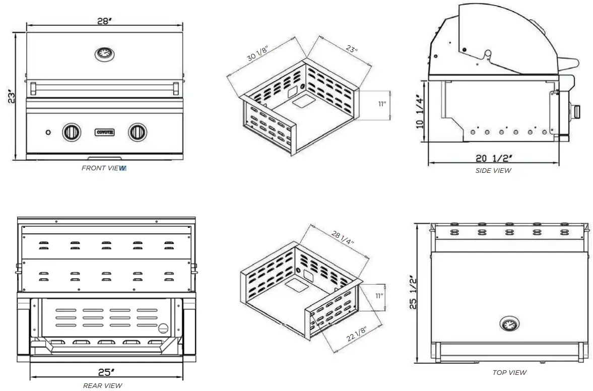 DIMENSIONAL RENDERINGS