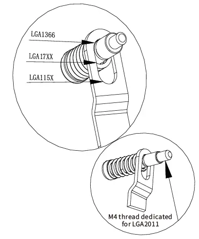 MARS GAMING MCPU44 CPU Cooler 5