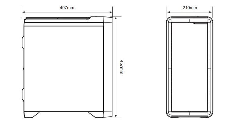 ZALMAN M3 Matx Mini Tower Computer Case FIG (15)