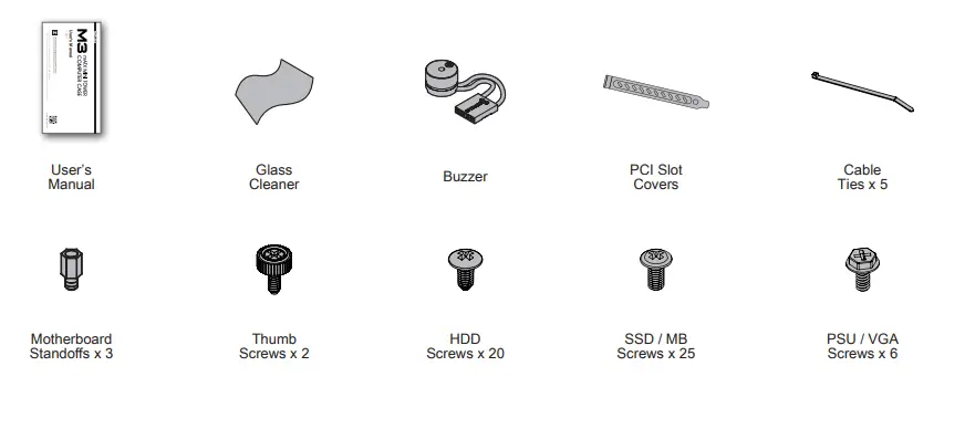ZALMAN M3 Matx Mini Tower Computer Case FIG (16)