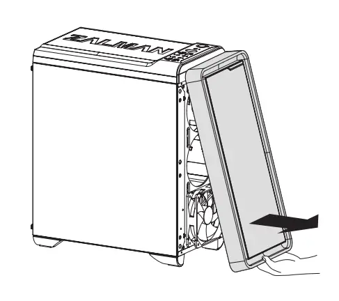 ZALMAN M3 Matx Mini Tower Computer Case FIG (4)