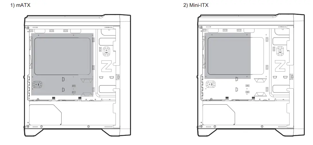 ZALMAN M3 Matx Mini Tower Computer Case FIG (6)
