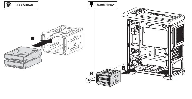 ZALMAN M3 Matx Mini Tower Computer Case FIG (9)