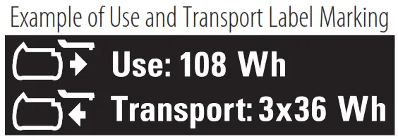 DEWALT DCB117 18V-54V 12A Quick charger - Label Marking