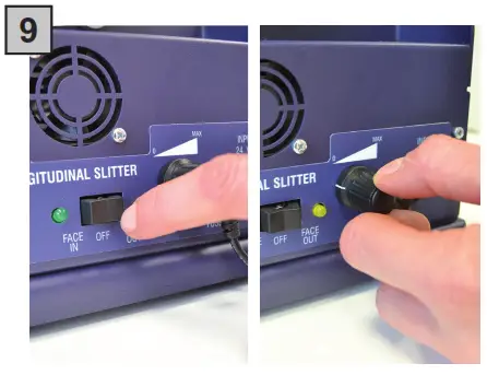 dpr LABELING MCH100SLT25 Longitudinal Label Slitter - 12