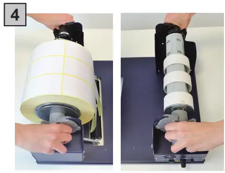 dpr LABELING MCH100SLT25 Longitudinal Label Slitter - 4