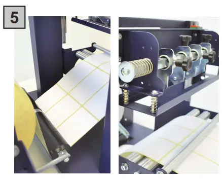 dpr LABELING MCH100SLT25 Longitudinal Label Slitter - 5