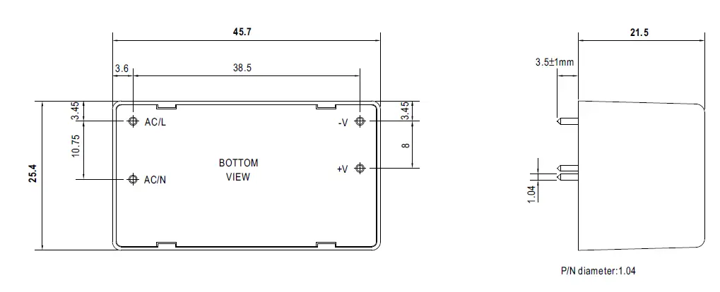 MEAN WELL IRM-10-5 switched Power supply FIG (7)