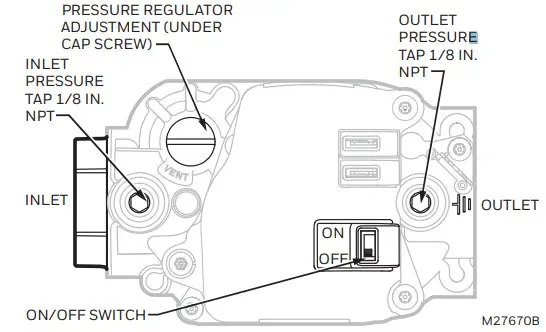 resideo Gas Conversion Kits -PRESSURE REGULATOR
