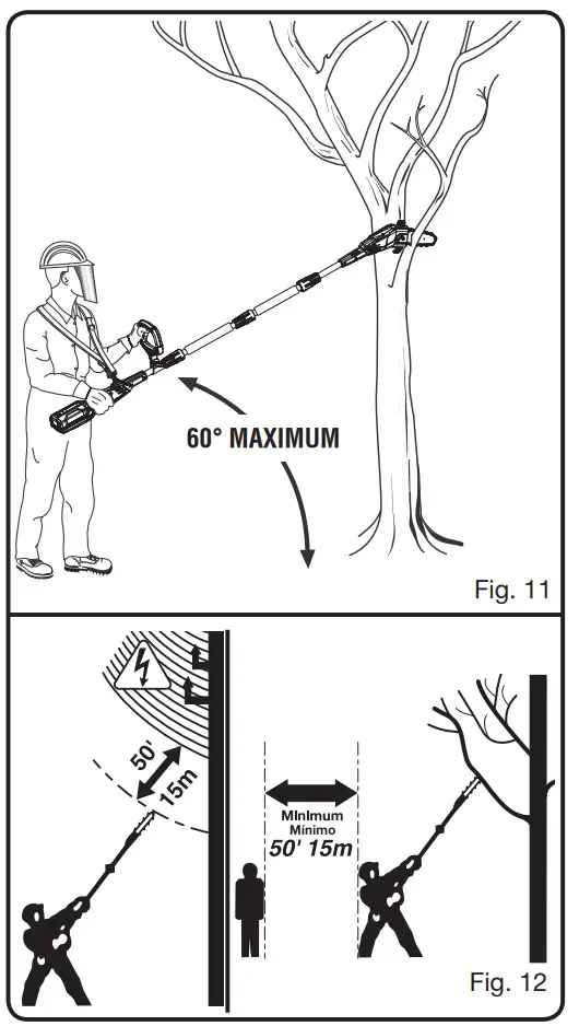 RYOBI RY40506 RY40506VNM 40V Pole Saw - Figure 8