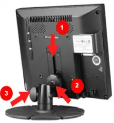 XENARC 805TSV 8 Inch High Brightness Touchscreen LCD Display Monitor - Fig 1