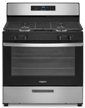 Whirlpool WFG505M0MS 30 Inch 5 Burner Freestanding Gas Range