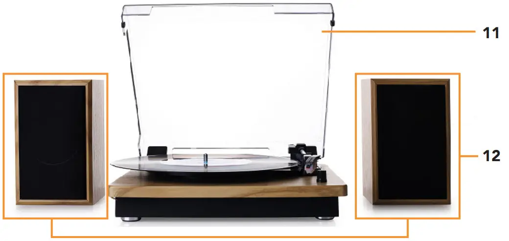 BAUHN ARTTS-0820 Turntable With Speakers -Product Overview3