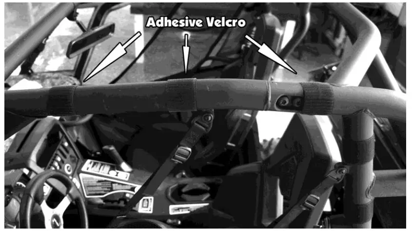 Commander-FC05 Can-Am Commander Full Cab Enclosure Fits Lexan Windshield - Rear1