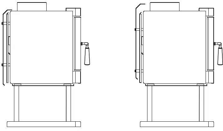 REGENCY F150B-2 Cardinia Freestanding Wood Fire - Fig1