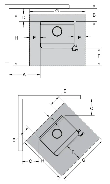 REGENCY F150B-2 Cardinia Freestanding Wood Fire - Fig4