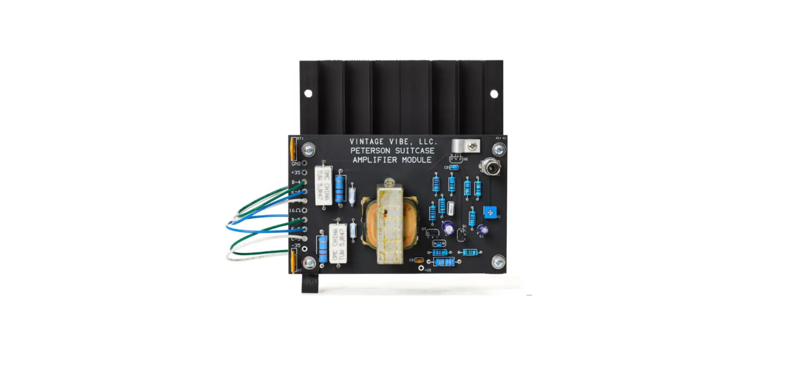 Vintage Vibe Power Amp Module Instructions Vintage Vibe Power Amp Module Instructions