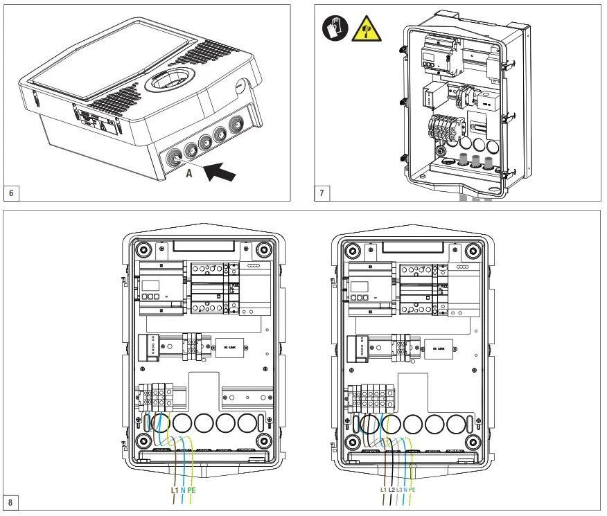 GEWISS GWJ3004W Joinon Range Electric Vehicle Charging Wallbox - fig3