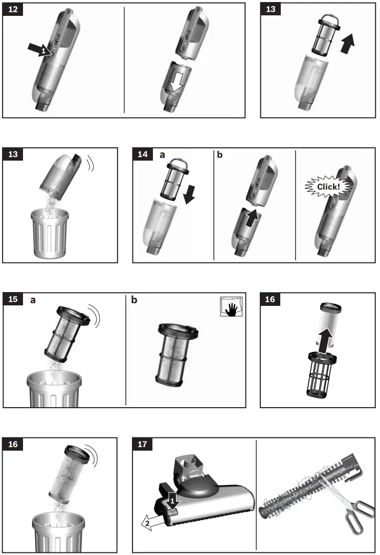 BOSCH BBH3211GB Rechargeable vacuum cleaner - fig 2