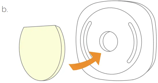 Motion Sensor Mini Mounting Flat On Ceiling Or Wall