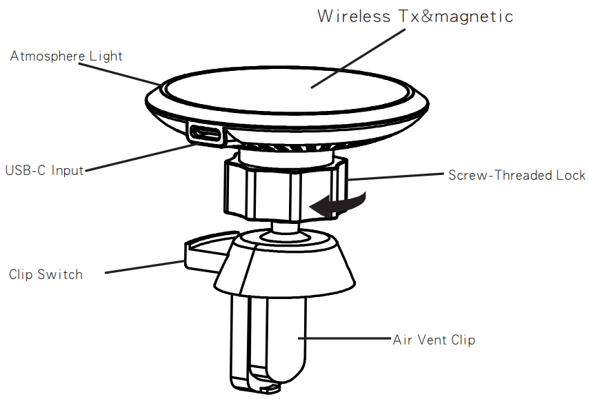 Chargers KP MS15 Magnet Car Wireless Charger - FIGURE 4
