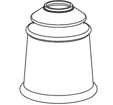 QUOIZEL MCI1614MBK 14 Inch Matte Black Flush Mount Ceiling Light 03