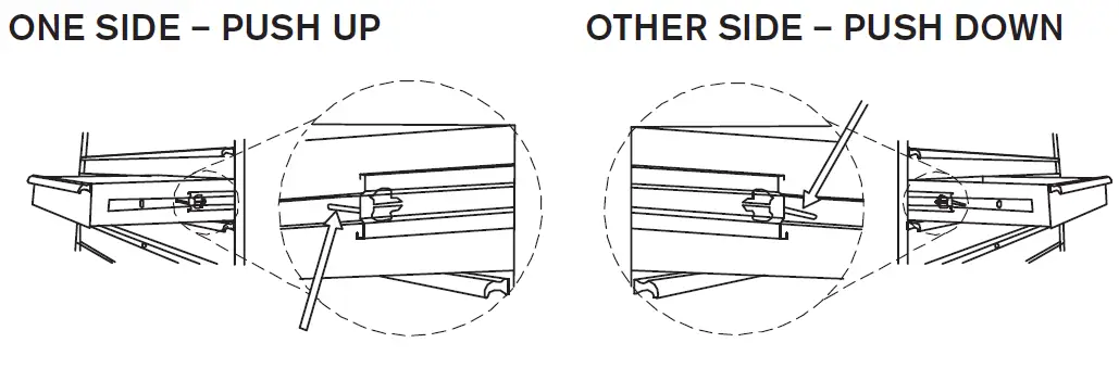 Montezuma M462406CH, M462411TC 46X24 Inch Tool Chest and Cabinet 11