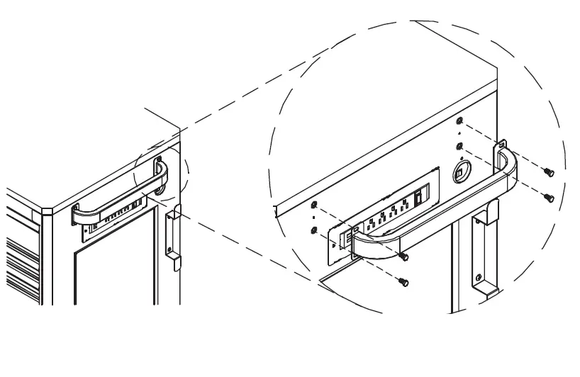 Montezuma M462406CH, M462411TC 46X24 Inch Tool Chest and Cabinet 5