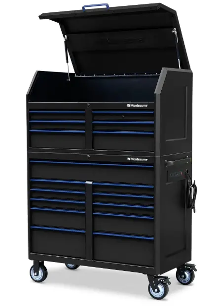 Montezuma M462406CH, M462411TC 46X24 Inch Tool Chest and Cabinet