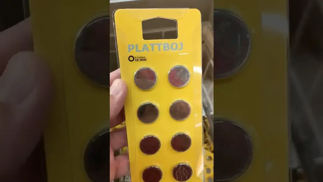 Ikea Cr2032 Plattboj Lithium Battery Instructions Ikea Cr2032 Plattboj Lithium Battery Instructions