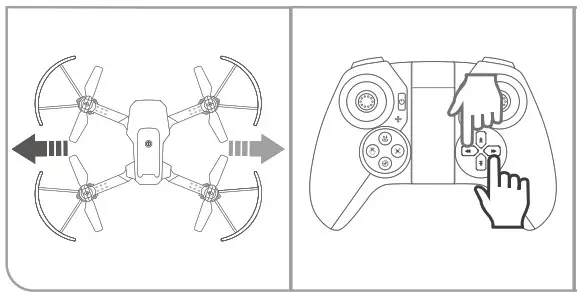 DYNALOG DR DF100B Foldable Drone - DYNALOG DR DF100B Foldable Drone - Flight Directions 6