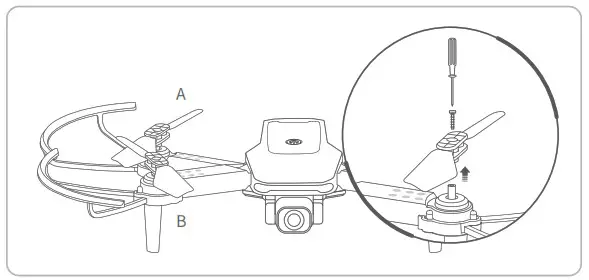 DYNALOG DR DF100B Foldable Drone - FLIGHT PREPARATION 7