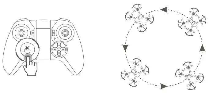 DYNALOG DR DF100B Foldable Drone - One Key Return 3