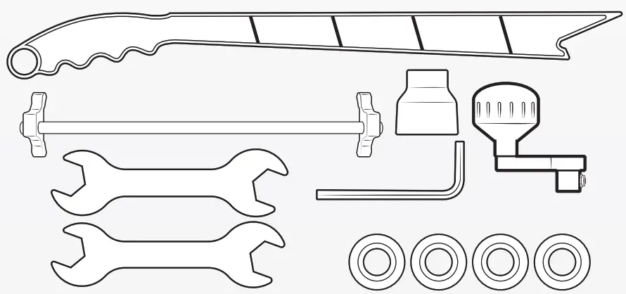ozito THICKNESSER 330mm 200W Portable Planer - Figure 2